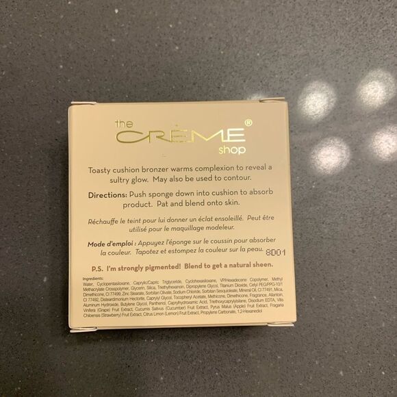The Crème Shop Toasty Cushion Bronzer in Shade 3 Deep for Deep Skin Tones - Picture 4 of 6